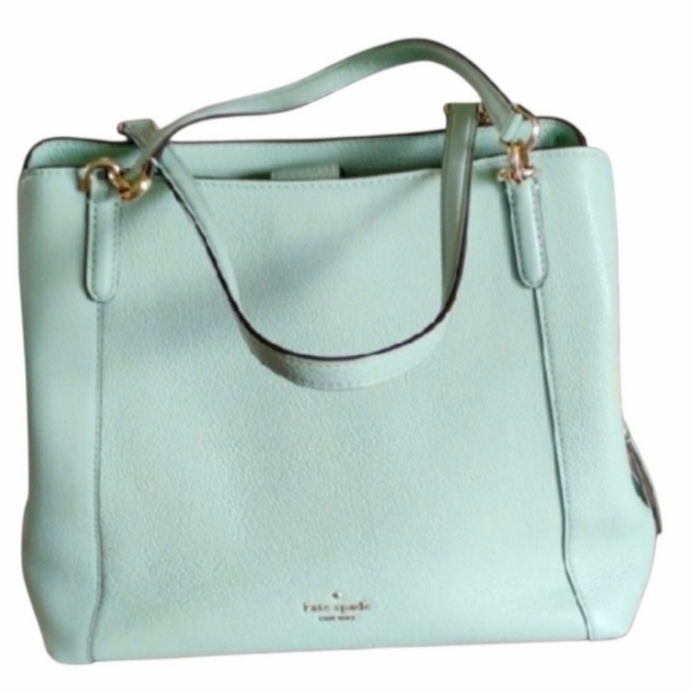 Kate Spade Light Green Tote Bag